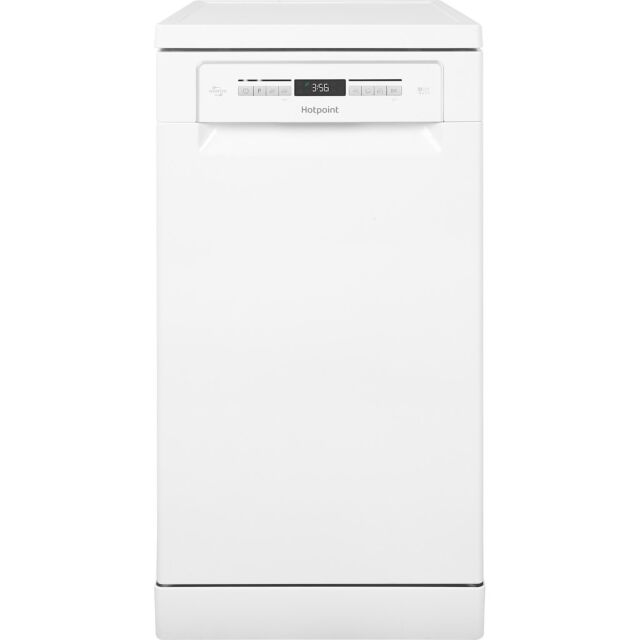 Hotpoint HSFO 3T223 W X UK N White, Slimline Dishwasher 10 Place