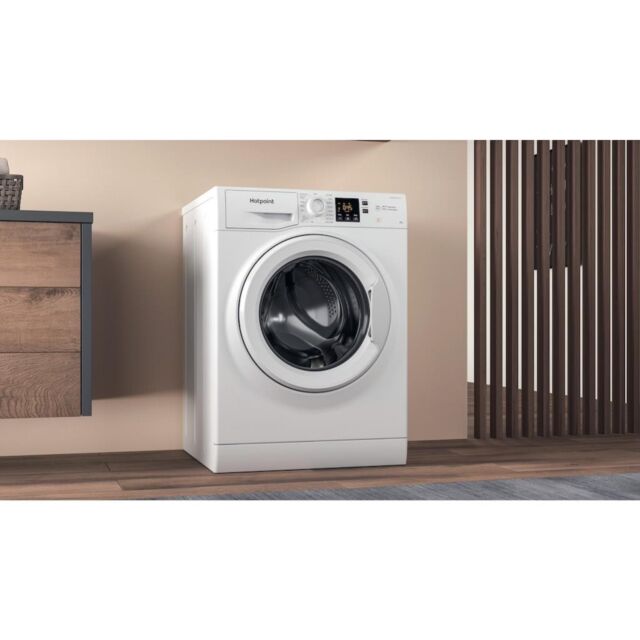 Hotpoint NSWF 846 W UK Anti-Stain 8kg 1400rpm Washing Machine - White