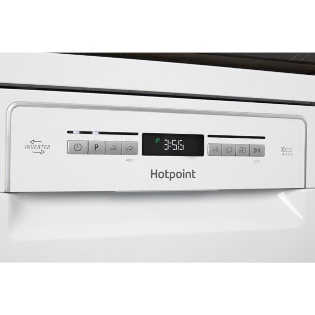 Hotpoint HSFO 3T223 W X UK N White, Slimline Dishwasher 10 Place