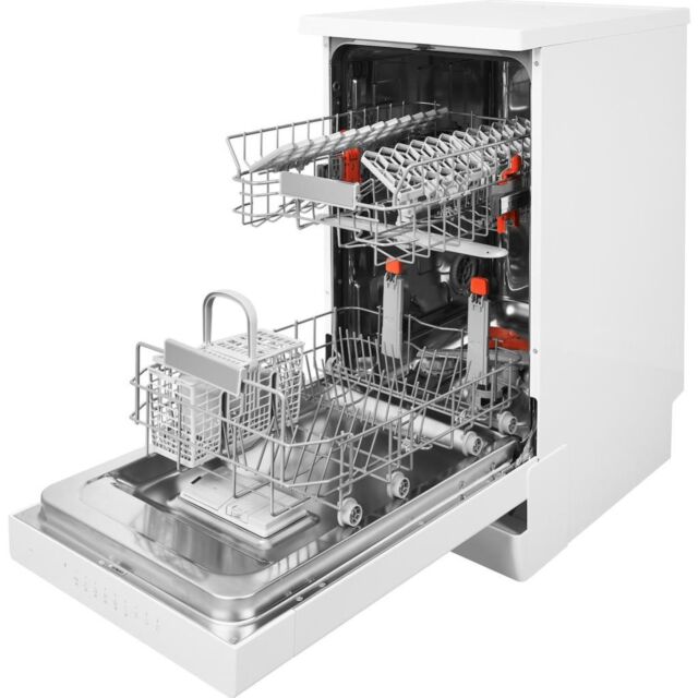 Hotpoint HSFO 3T223 W X UK N White, Slimline Dishwasher 10 Place