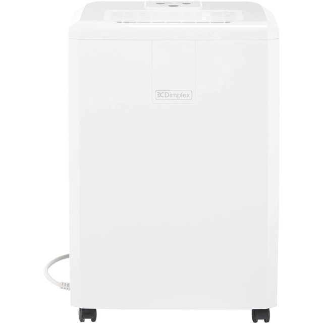 Dimplex EverDri10E White 10L Dehumidifier With Electronic Humidistat And Timer