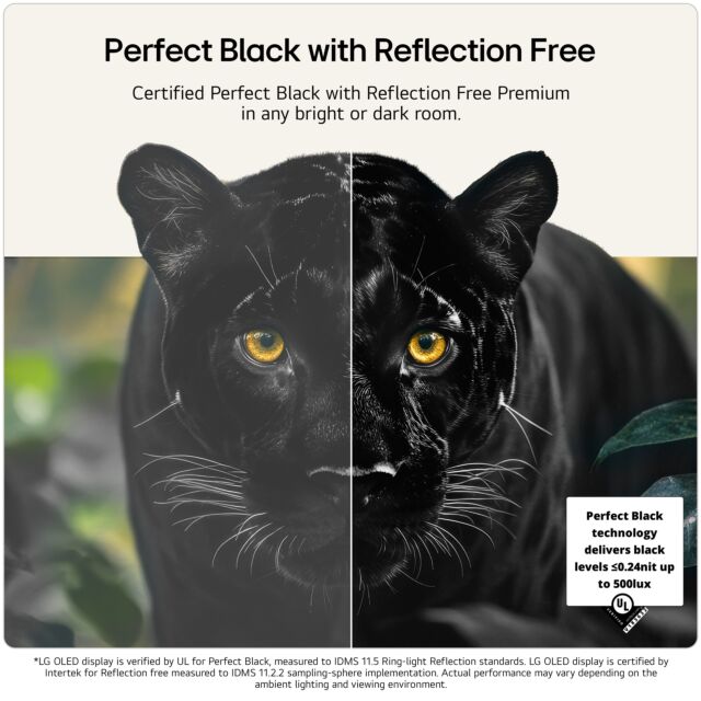 Lg OLED65G64LW Black, 65inch Oled Evo 4K Hdr10 Dolby Vision, Atmos A11 Ai Processor 165Hz Game Mode Ze