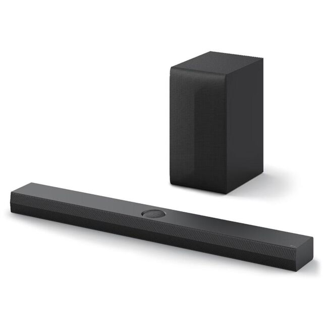 Lg US70TY Black, 3.1.1Ch 400W Dolby Atmos/Dts:X Bluetooth Wireless Sub Soundbar