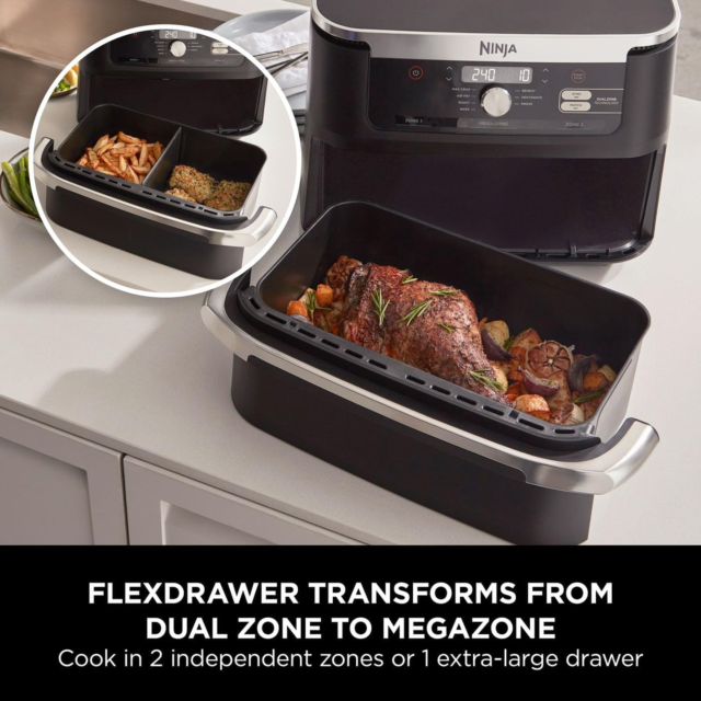 Ninja Foodi FlexDrawer AF500UK Air Fryer