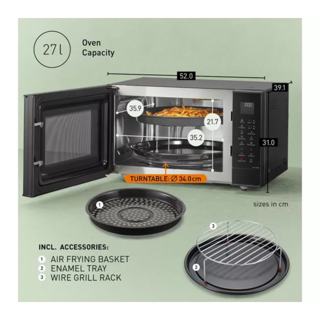 Panasonic NN-CT56RBBPQ Freestanding Airfry, Convection, Grill & Microwave
