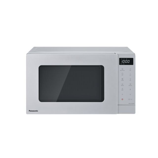 Panasonic Uk NN-GT23QMBPQ Silver, 800W Microwave Grill Silver