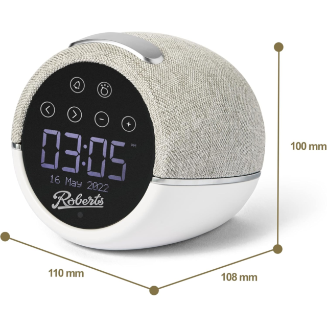 Roberts Zen Plus DAB+/FM Bluetooth Clock Radio