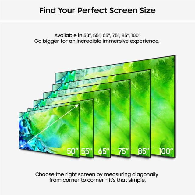 Samsung QE55QN80HAUXXU Black, 55inch Mini Led With Neo Qled 144Hz Motion Ai Smart TV