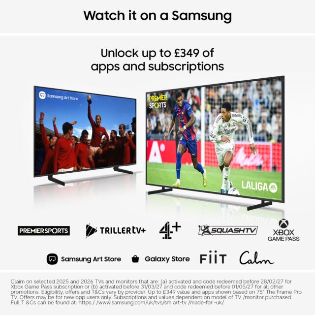 Samsung QE55QN80HAUXXU Black, 55inch Mini Led With Neo Qled 144Hz Motion Ai Smart TV