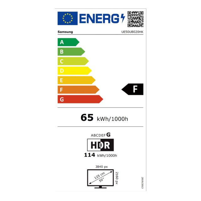 Samsung UE50U8020H Black, 50inch Led 4K Uhd Hdr10+ Smart TV