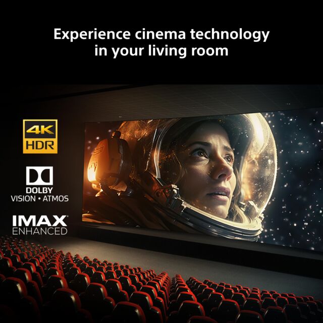 Sony K65XR75M2B.UKA Black, 65inch Bravia 7 Ii True Rgb Mini Led 4K Hdr Xr Processor 120Hz Google Smart