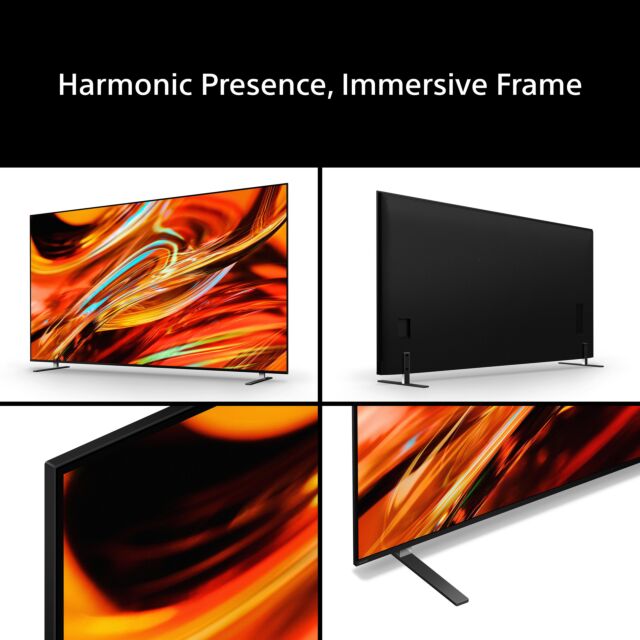 Sony K65XR75M2B.UKA Black, 65inch Bravia 7 Ii True Rgb Mini Led 4K Hdr Xr Processor 120Hz Google Smart