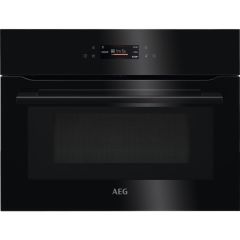 AEG KMK768080B 8000 CombiQuick Integrated Combi Microwave and Oven
