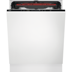 Aeg FSS64907Z White, 14 Place Fully Integrated Dishwasher 44Db With Cutley Drawer Sliding Hinge