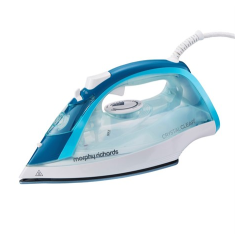 Morphy Richards 300300 Turquoise/White Crystal Clear Steam Iron 2400W