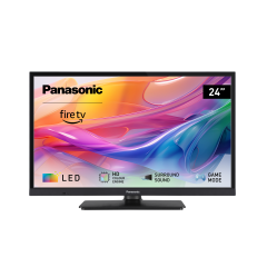 Panasonic Uk TV-24S50AEY Black, 24" Led HD Ready Hdr10 Freeview Play Fire TV