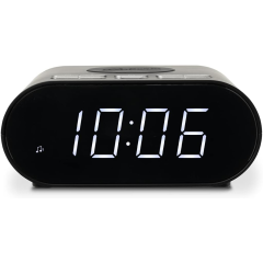 Roberts Ortus Charge FM Clock Radio With Wireless Phone Charging