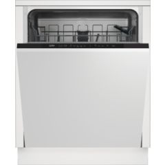Beko DIN15320 White, 13 Place 5 Wash Prog Fully Integrated Dishwasher