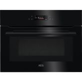AEG KMK768080B 8000 CombiQuick Integrated Combi Microwave and Oven