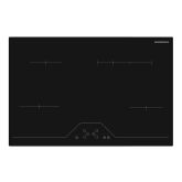 NordMende HCT782FL 78cm 4 x Zone Touch Control Ceramic Hob Black