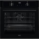 Aeg BEX335011B Black, 72Lt Single Multi Fuction Oven A 