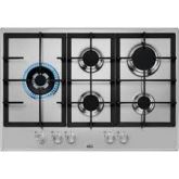 Aeg HGB75520SM S / Steel, 75Cm 5 Burner S/S Gas Hob