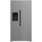 Beko ASP33B32VPS Brushed Steel, American Fridge Freezer Plumbed A+ [Copy]