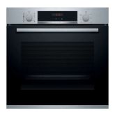 Bosch HRS574BS0B S/Steel, Single Multi Fuction Oven 71Lt Pyro Clean With Add Steam