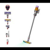 Dyson V12 DET SLM ABSOLUTE Silver, Detect Slimline