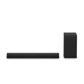 Lg US60T Black, 340W 3.1Ch 4 Speakers Wirelees Sub Bluetooth HDMI Arc Sound Bar