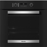 Miele H2465B Black S/S, 76L 8 Function Fan Oven Catalytic Liners Wifi