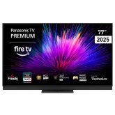 Panasonic Uk TV-77Z95BEB Black, 77" Primary Rgb Master Oled 4K Uhd Hdr10+Dolby Vision Iq Fire TV