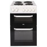 Sia ETA51W White, 50Cm Twin Cavity Electric Cooker
