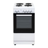 Wahl WTE50FW White, 50Cm 4 Ring Twin Cavity Cooker
